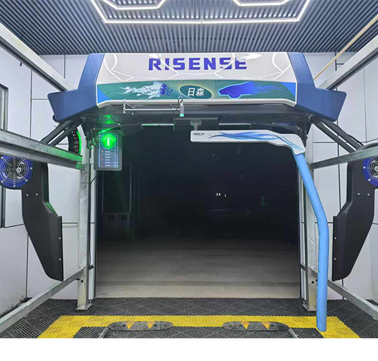 青岛园区安装日森单摆臂无接触洗车机